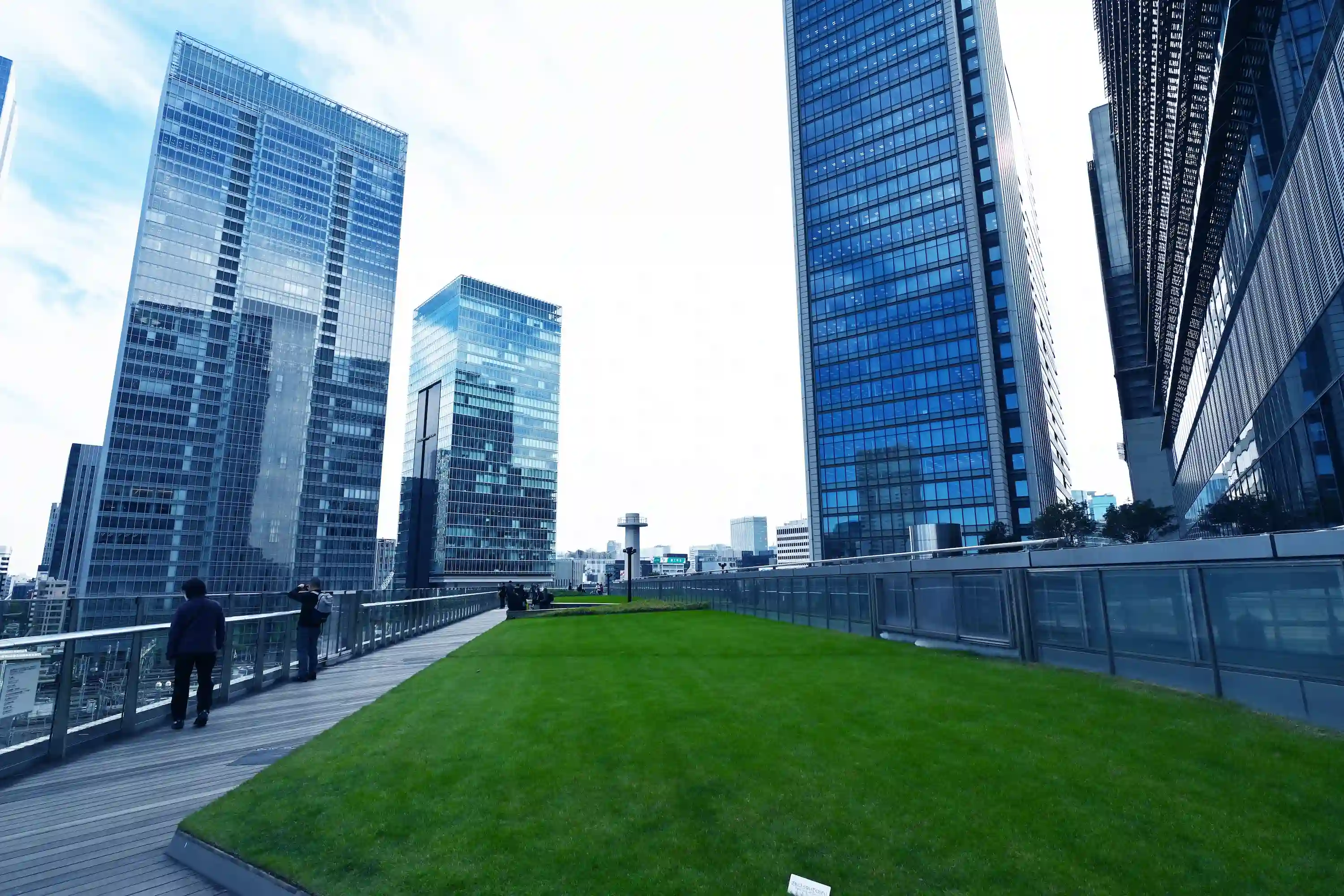 KITTE Rooftop Garden and the Building Complex